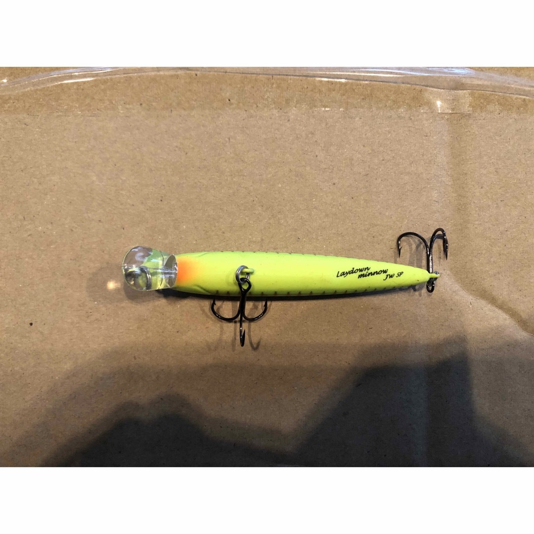 NORIES(ノリーズ)のノリーズ　Laydown minnow JW SP✖️3 スポーツ/アウトドアのフィッシング(ルアー用品)の商品写真