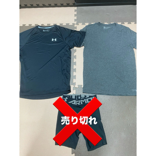 アンダーアーマー トレーニングウェア（SMサイズ）　2点セット(Tシャツ/カットソー(半袖/袖なし))