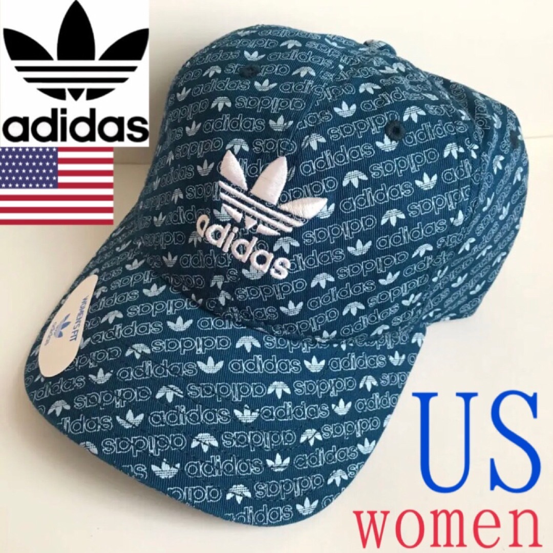 adidas - レア【新品】アディダス USA レディース 総柄 トレフォイル ...