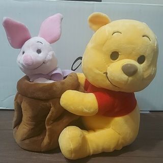 クマノプーサン(くまのプーさん)のプーさん&ピグレット　ぬいぐるみ(ぬいぐるみ)