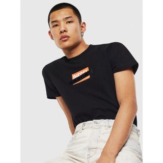 ディーゼル(DIESEL)のDIESEL Tシャツ M SEEB BASU T-DIEGO-S7 ブラック(Tシャツ/カットソー(半袖/袖なし))