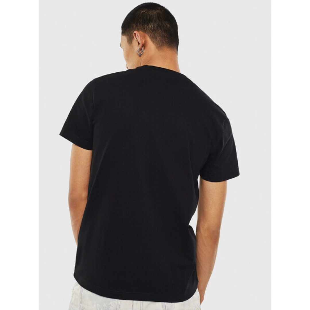 DIESEL(ディーゼル)のDIESEL Tシャツ L SEEB BASU T-DIEGO-S7 ブラック メンズのトップス(Tシャツ/カットソー(半袖/袖なし))の商品写真