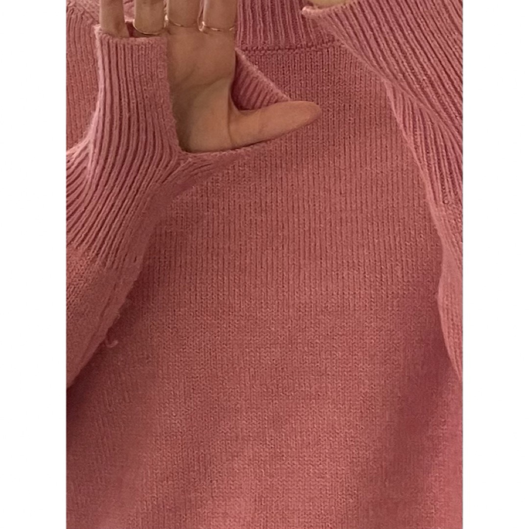 H&M(エイチアンドエム)のニット ピンク H＆M レディースのトップス(ニット/セーター)の商品写真