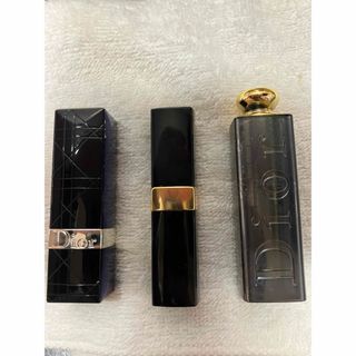 シャネル(CHANEL)のDIOR  CHANEL  口紅　※中古　安くするんで誰か買ってください〜(口紅)