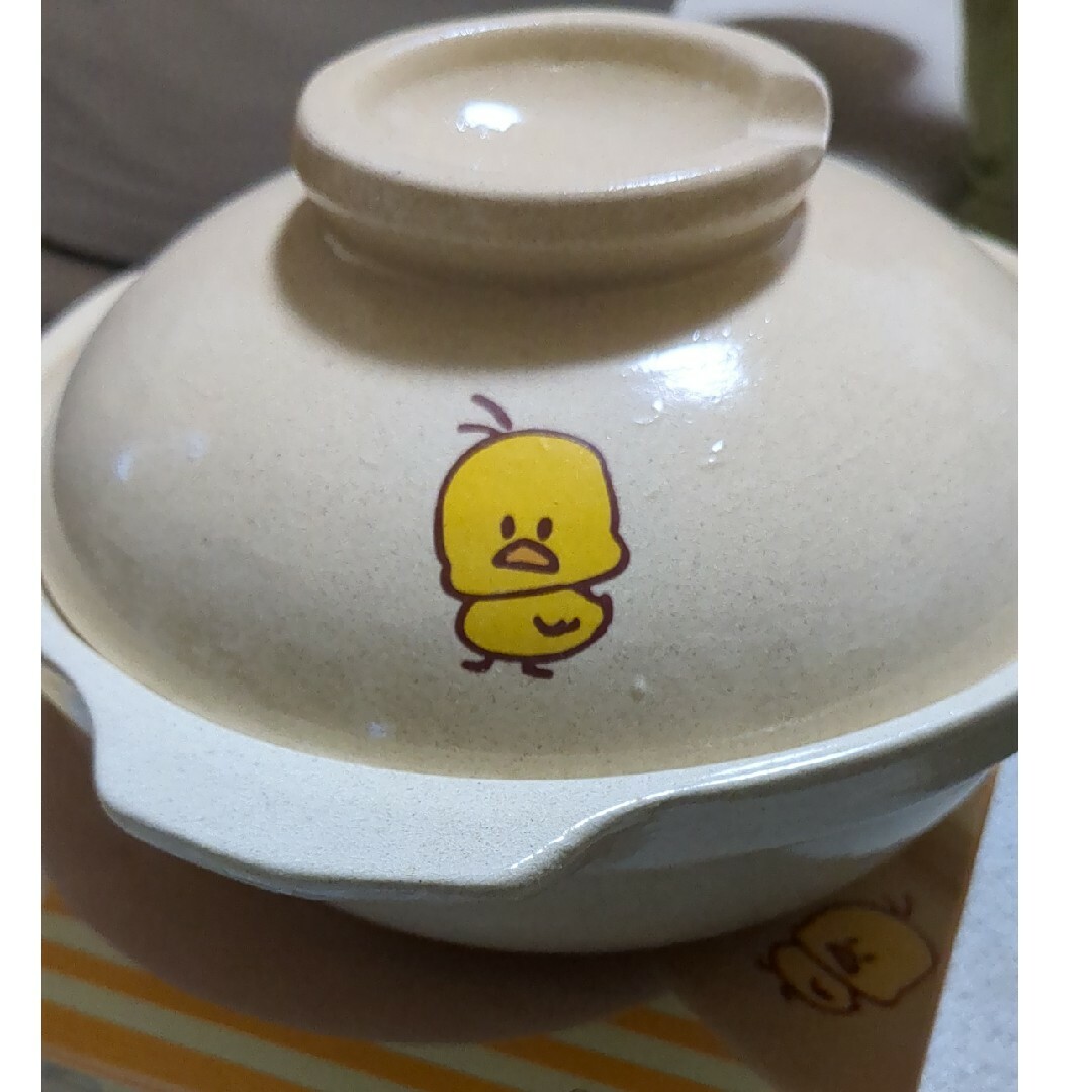 日清食品(ニッシンショクヒン)のひよこちゃん土鍋 インテリア/住まい/日用品のキッチン/食器(食器)の商品写真