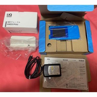 ファーウェイ(HUAWEI)のUQ wimax2+ speed wi-fi w01(PC周辺機器)