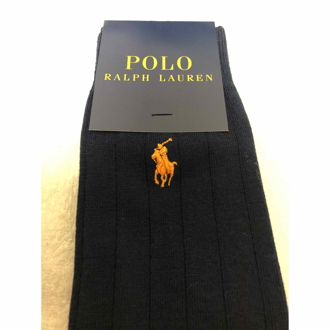 POLO RALPH LAUREN(ポロラルフローレン)の新品　ポロラルフローレン　メンズ　　　　靴下2点セット　25〜27cm メンズのレッグウェア(ソックス)の商品写真