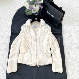 シャネル ニットコート(レディース)の通販 35点 | CHANELのレディース シャネル ニットコート(レディース)の通販 35点 | CHANELのレディース