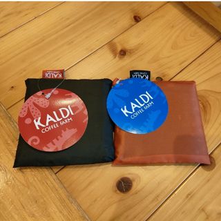 カルディ(KALDI)のKALDI　エコバッグ　２個セット(ノベルティグッズ)