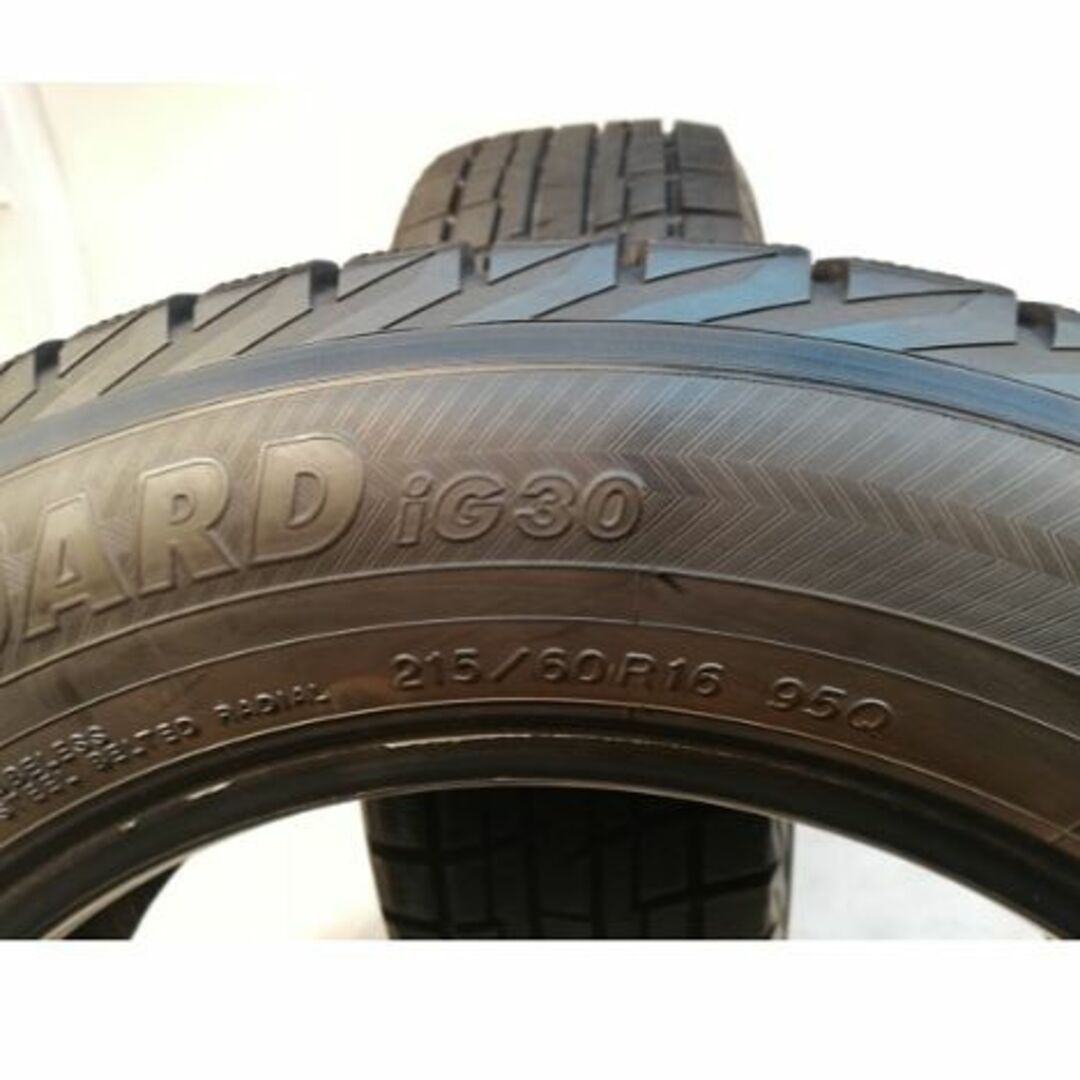 ヨコハマ(ヨコハマ)の送料込み　 215/60R16 2015年 IG30 スタッドレスタイヤ 2本 自動車/バイクの自動車(タイヤ)の商品写真