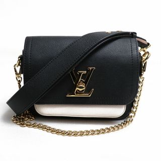 ルイヴィトン(LOUIS VUITTON)のLOUIS VUITTON ルイ・ヴィトン ロックミー テンダー ショルダーバッグ ブラック M58557 ICチップ レディース【中古】(ショルダーバッグ)