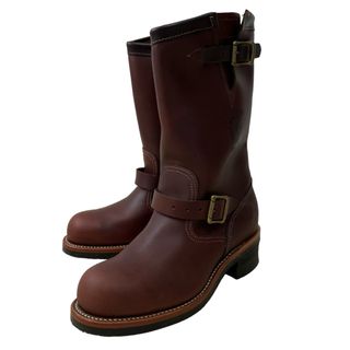 ☆Chippewa ショートエンジニアブーツ US9E (23K1)ブーツ - www