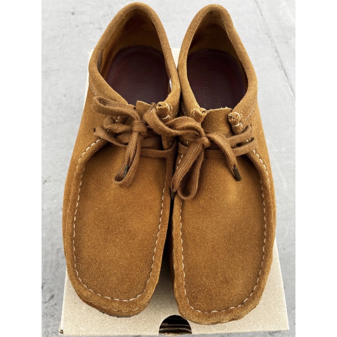 靴/シューズClarks wallabee クラークスワラビー26.5cm ショートブーツ