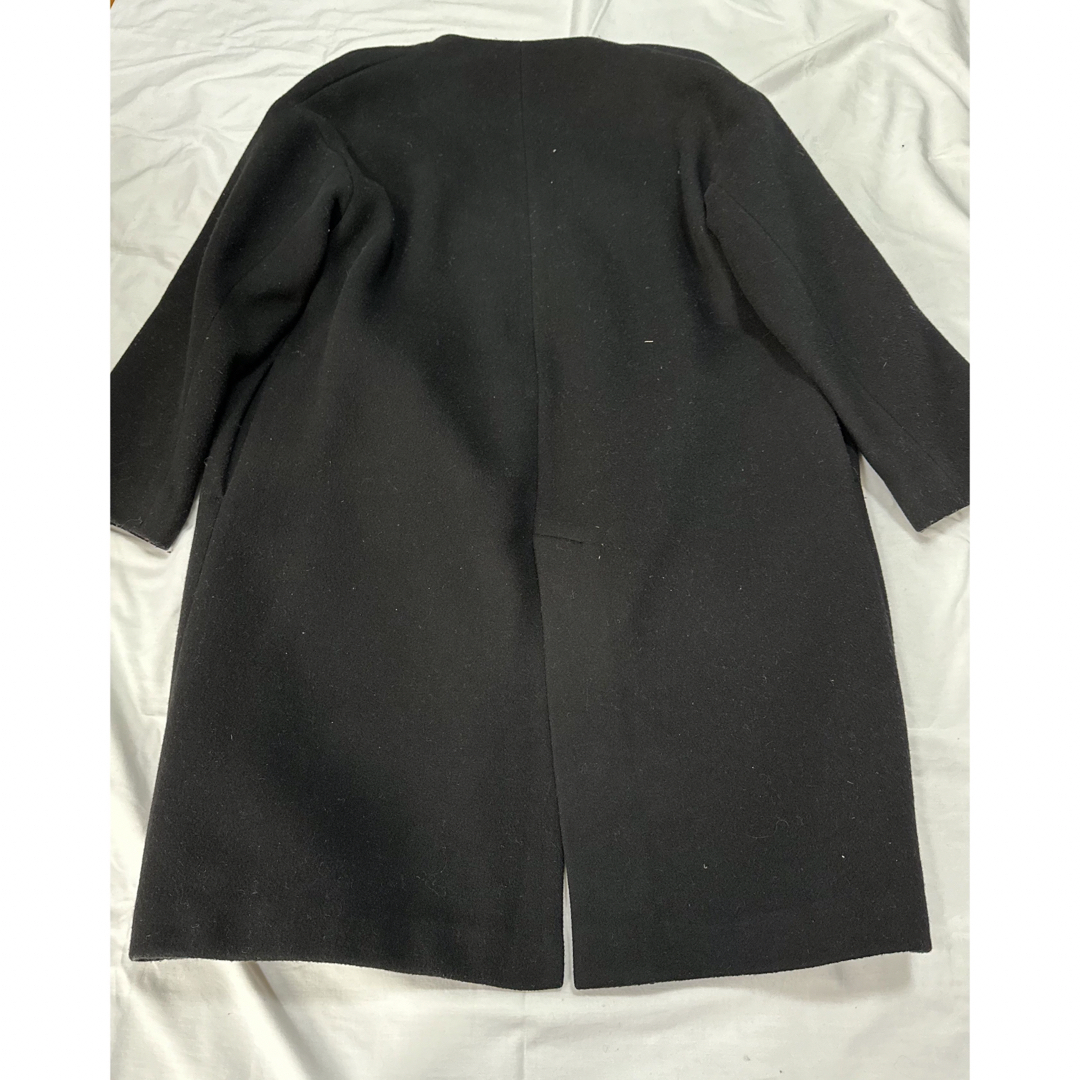 allureville(アルアバイル)のアルアバイル　allureville　コートティペットセット　ブラック　Sサイズ レディースのジャケット/アウター(ロングコート)の商品写真