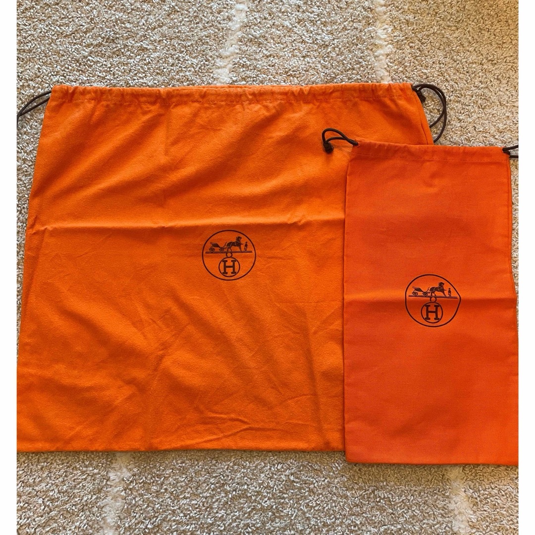 Hermes(エルメス)のエルメス保管袋２枚セット レディースのバッグ(ショップ袋)の商品写真