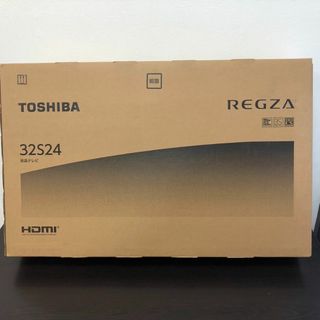 トウシバ(東芝)の週末セール！【新品】TOSHIBA  REGZA ３２型テレビ　３２S２４(テレビ)