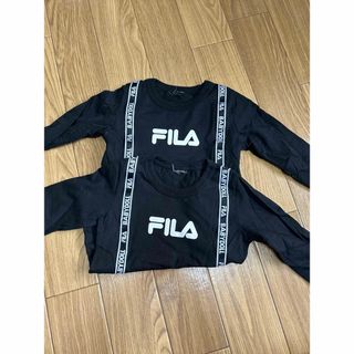 ベビードール(BABYDOLL)のBABYDOLL×FILA 長袖セット　100(Tシャツ/カットソー)