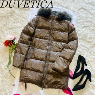 最終値下げ！美品 DUVETICA（デュベティカ）ACCA ブラックダウンコート