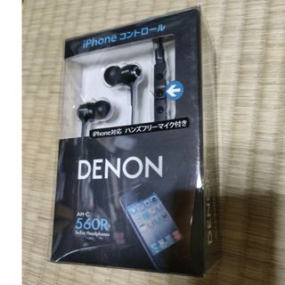 デノン(DENON)の新品未開封品 デノン 有線イヤホン AH-C560R(K) DENON(ヘッドフォン/イヤフォン)