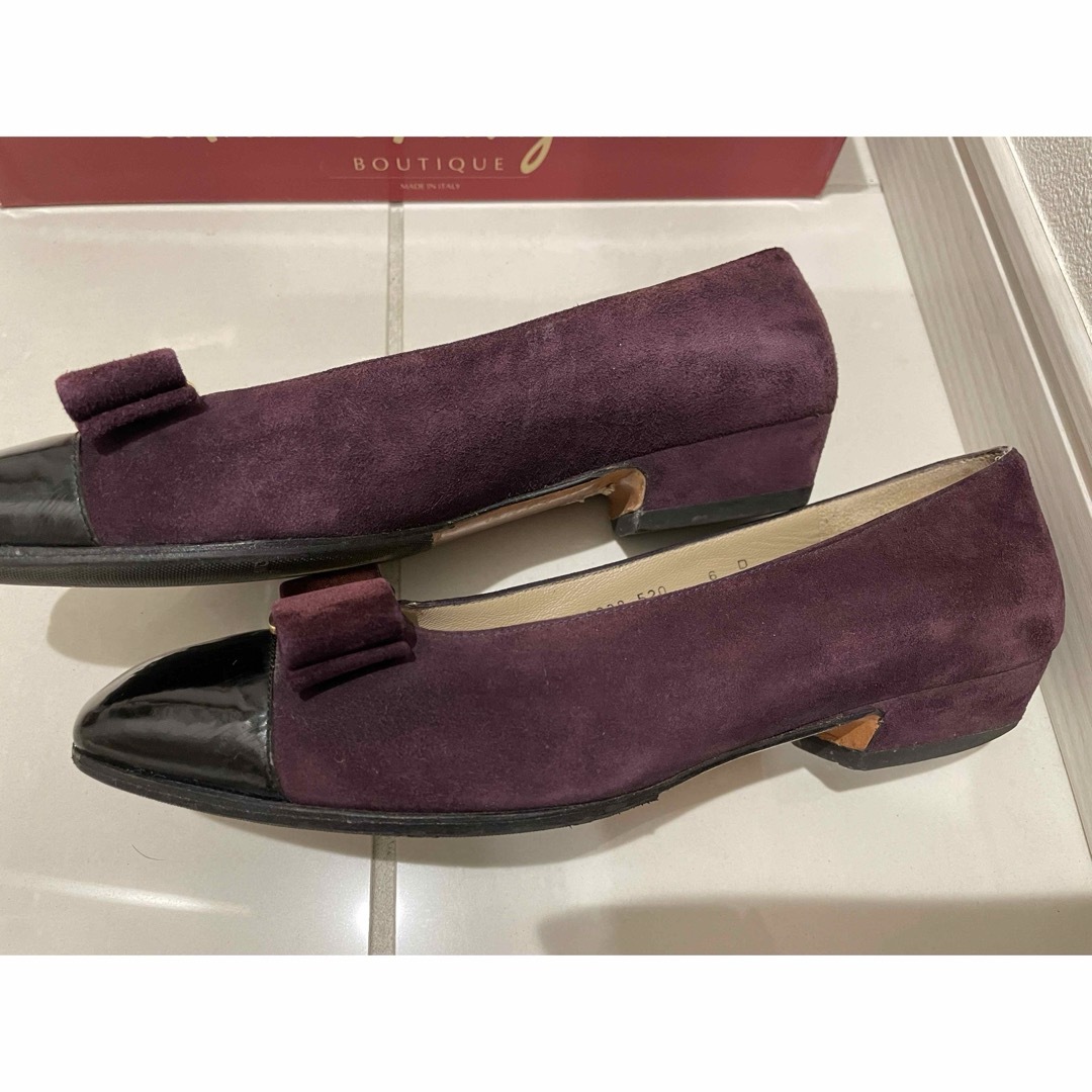 Salvatore Ferragamo(サルヴァトーレフェラガモ)のフェラガモ⭐︎バレリーナシューズ23.5センチ レディースの靴/シューズ(バレエシューズ)の商品写真