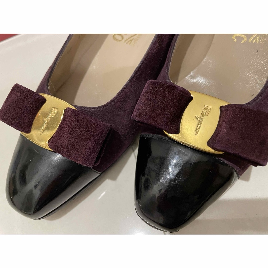 Salvatore Ferragamo(サルヴァトーレフェラガモ)のフェラガモ⭐︎バレリーナシューズ23.5センチ レディースの靴/シューズ(バレエシューズ)の商品写真