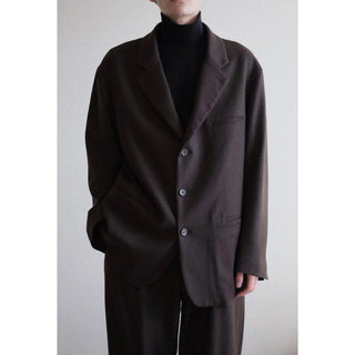 オーラリー(AURALEE)のsowell cashmere wool flannel jacket(テーラードジャケット)
