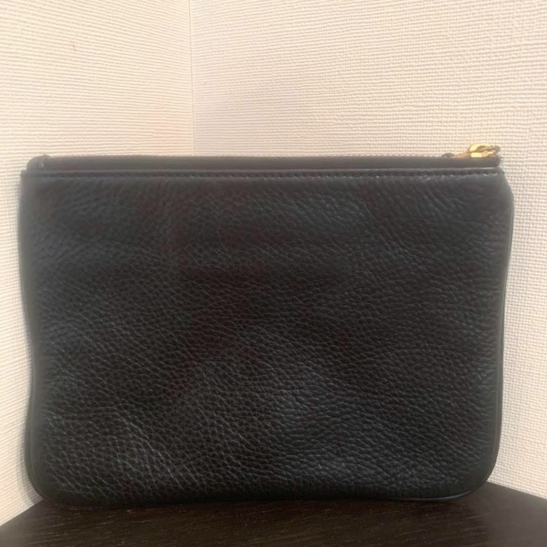 MARC BY MARC JACOBS(マークバイマークジェイコブス)の【正規品】 MARC JACOBS  マークジェイコブス 黒 ポーチ クラッチ レディースのバッグ(クラッチバッグ)の商品写真