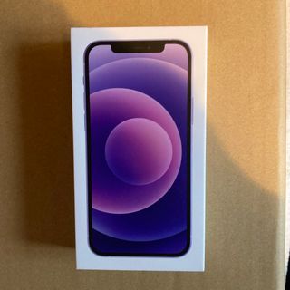 アイフォーン(iPhone)の【新品】iPhone 12 128GB 本体 purple パープル(スマートフォン本体)