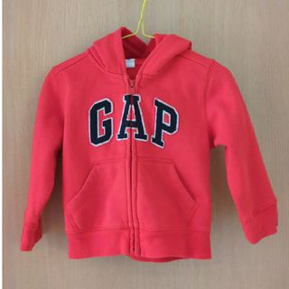 ベビーギャップ(babyGAP)のGAP ロゴジップアップパーカー(トレーナー)