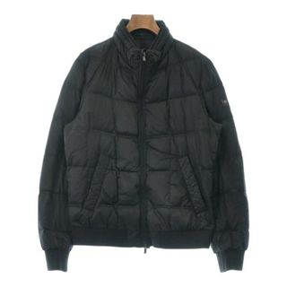 フェンディ(FENDI)のFENDI フェンディ ダウンジャケット/ダウンベスト 50(XL位) 黒 【古着】【中古】(ダウンジャケット)