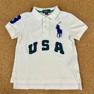 ポロラルフローレン(POLO RALPH LAUREN)のRalph Lauren キッズ デカロゴ 半袖ポロシャツ(Tシャツ/カットソー)