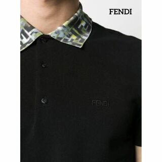 FENDI - 美品 FENDI 20SS FFカラー ズッカ ロゴ刺繍 ポロシャツ Sの ...