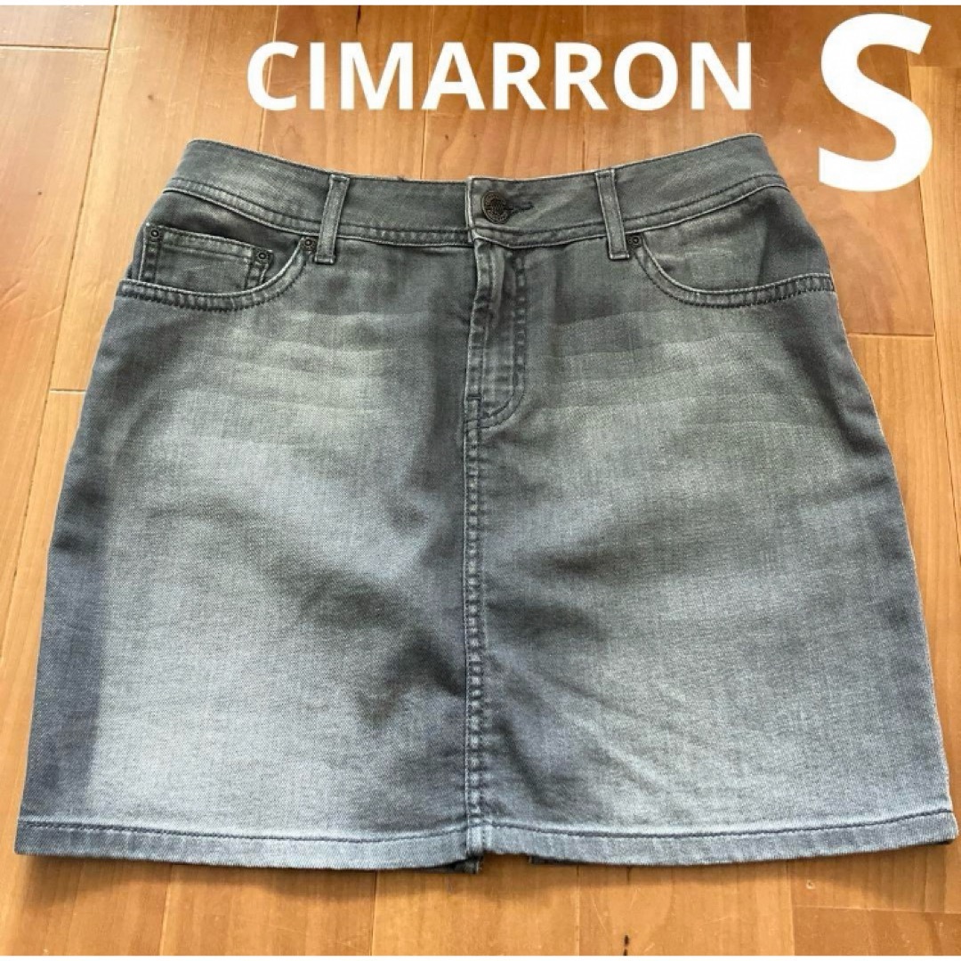 CIMARRON(シマロン)のCIMARRON デニムスカート　S レディースのスカート(ミニスカート)の商品写真