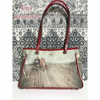 アニヤハインドマーチ(ANYA HINDMARCH)の【良品】ANYA HINDMARCH アニヤハインドマーチ トートバッグ ハンド(トートバッグ)