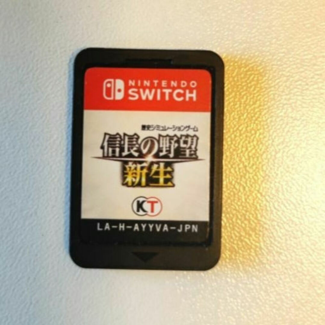 Nintendo Switch(ニンテンドースイッチ)の【美品】信長の野望　新生　switch エンタメ/ホビーのゲームソフト/ゲーム機本体(家庭用ゲームソフト)の商品写真