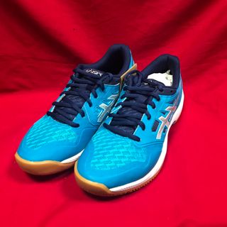 アシックス(asics)のバドミントン アシックス　シューズ  1071A088 ブルー 25.0cm(バドミントン)