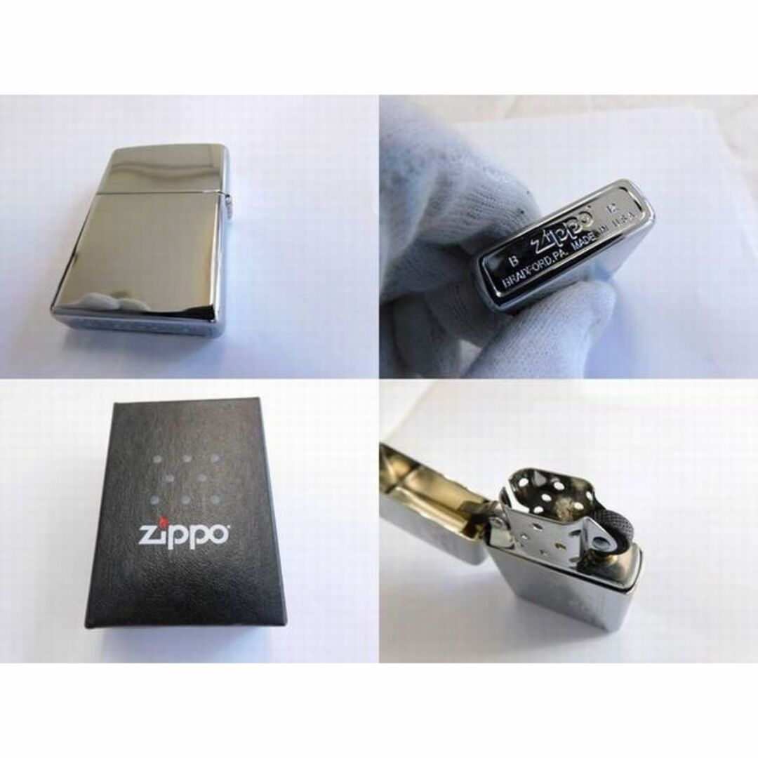 1番 新品同様品 zippo ジッポー オイルライター ■ SS502 UNRYU B12 シルバー系カラー 喫煙具 □5L メンズのファッション小物(タバコグッズ)の商品写真