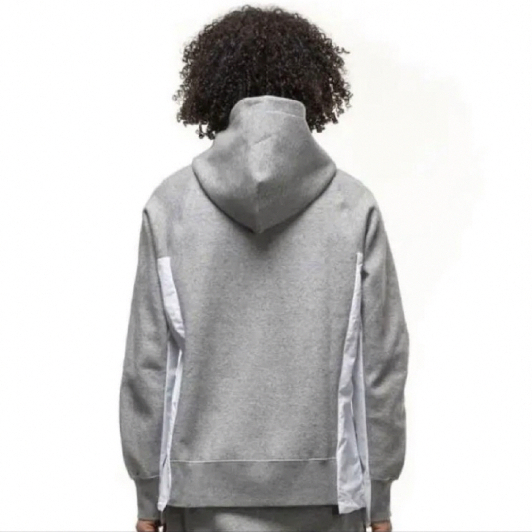 sacai - ◇ Sacai x Nike コラボ ドッキングパーカー グレー sacai - ◇ Sacai x Nike コラボ ドッキングパーカー グレー