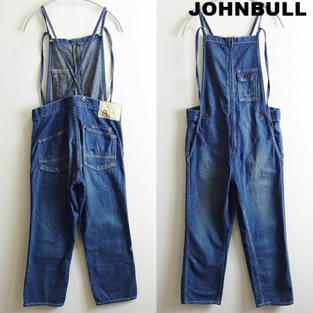 JOHNBULL - ジョンブル アンクルサロペットデニム 【S JOHNBULL - ジョンブル アンクルサロペットデニム 【S