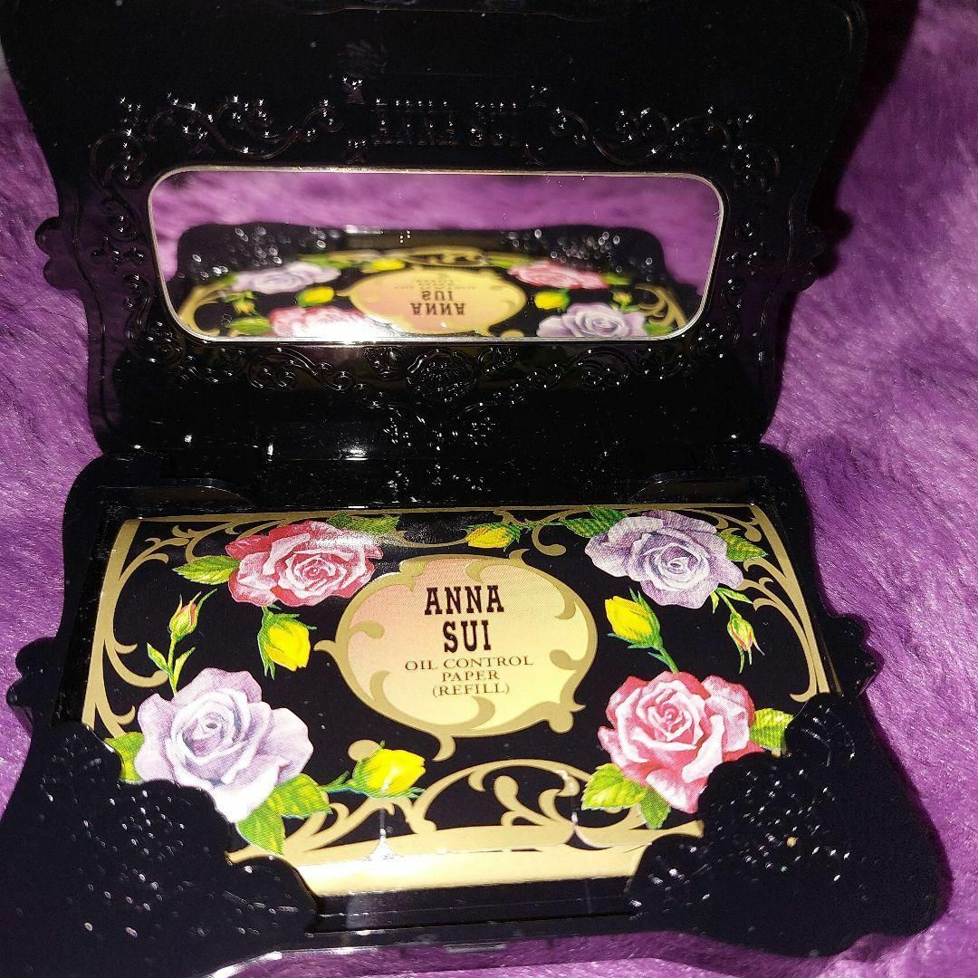 ANNA SUI(アナスイ)のANNA SUI アナスイ あぶらとり紙 鏡 レディースのファッション小物(ミラー)の商品写真