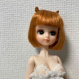 タカラトミー(Takara Tomy)のリカちゃんカスタムドール　可動ボディ　オビツL胸白肌 (人形)