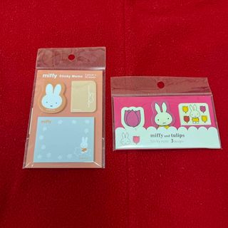 ミッフィー(miffy)の♡ミッフィー  付箋(ノート/メモ帳/ふせん)