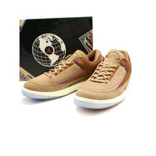 ナイキ(NIKE)のNIKE ナイキ AIR JORDAN 2 RETRO LOW SP Two 18 スニーカー ブラウン 28.5cm DV7129-222(スニーカー)