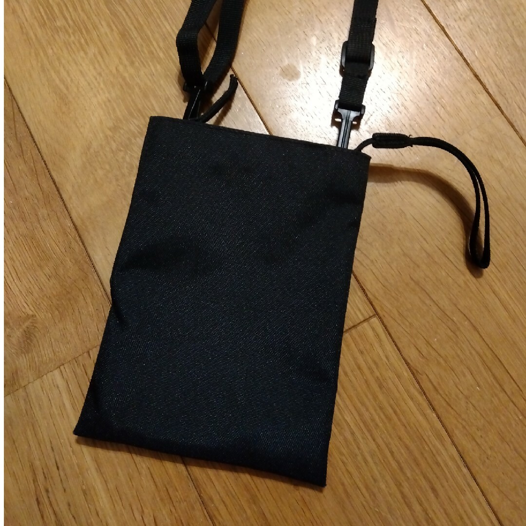 MUJI (無印良品)(ムジルシリョウヒン)の無印良品　サコッシュ　黒 レディースのバッグ(ショルダーバッグ)の商品写真
