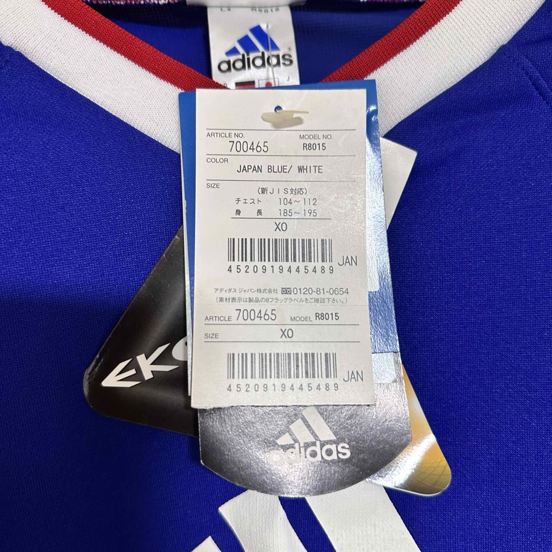 adidas(アディダス)のレア 日本代表 サッカー JFA adidas キリン ユニホーム XO スポーツ/アウトドアのサッカー/フットサル(ウェア)の商品写真