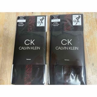 シーケーカルバンクライン(ck Calvin Klein)のカルバンクライン M〜Lサイズ タイツ2点セット 80デニール(タイツ/ストッキング)