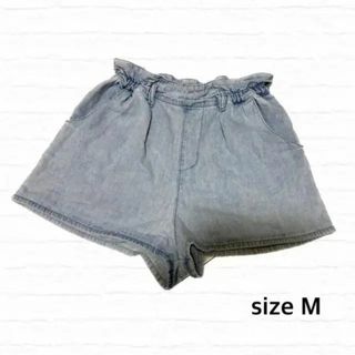 【美品】 ショーパン　デニム　レディース　古着(ショートパンツ)