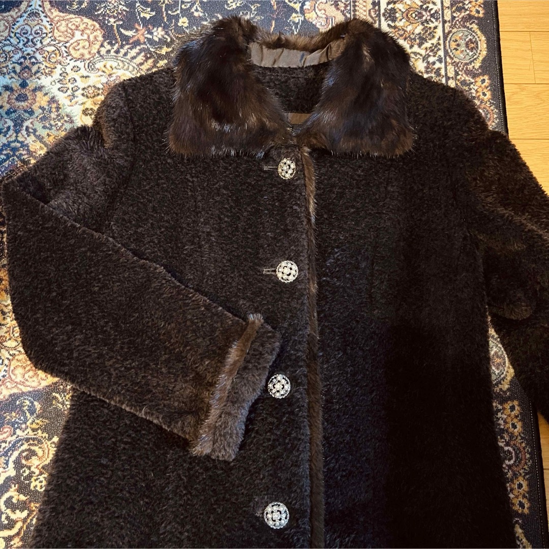 ヴィンテージ　AMIPOISON ロングコート レディースのジャケット/アウター(ロングコート)の商品写真