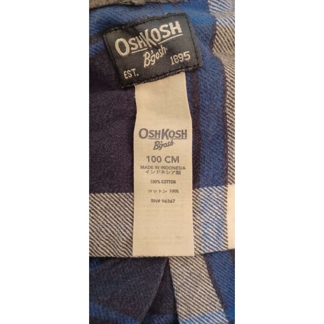OshKosh(オシュコシュ)の重ね着風シャツ キッズ/ベビー/マタニティのキッズ服男の子用(90cm~)(Tシャツ/カットソー)の商品写真