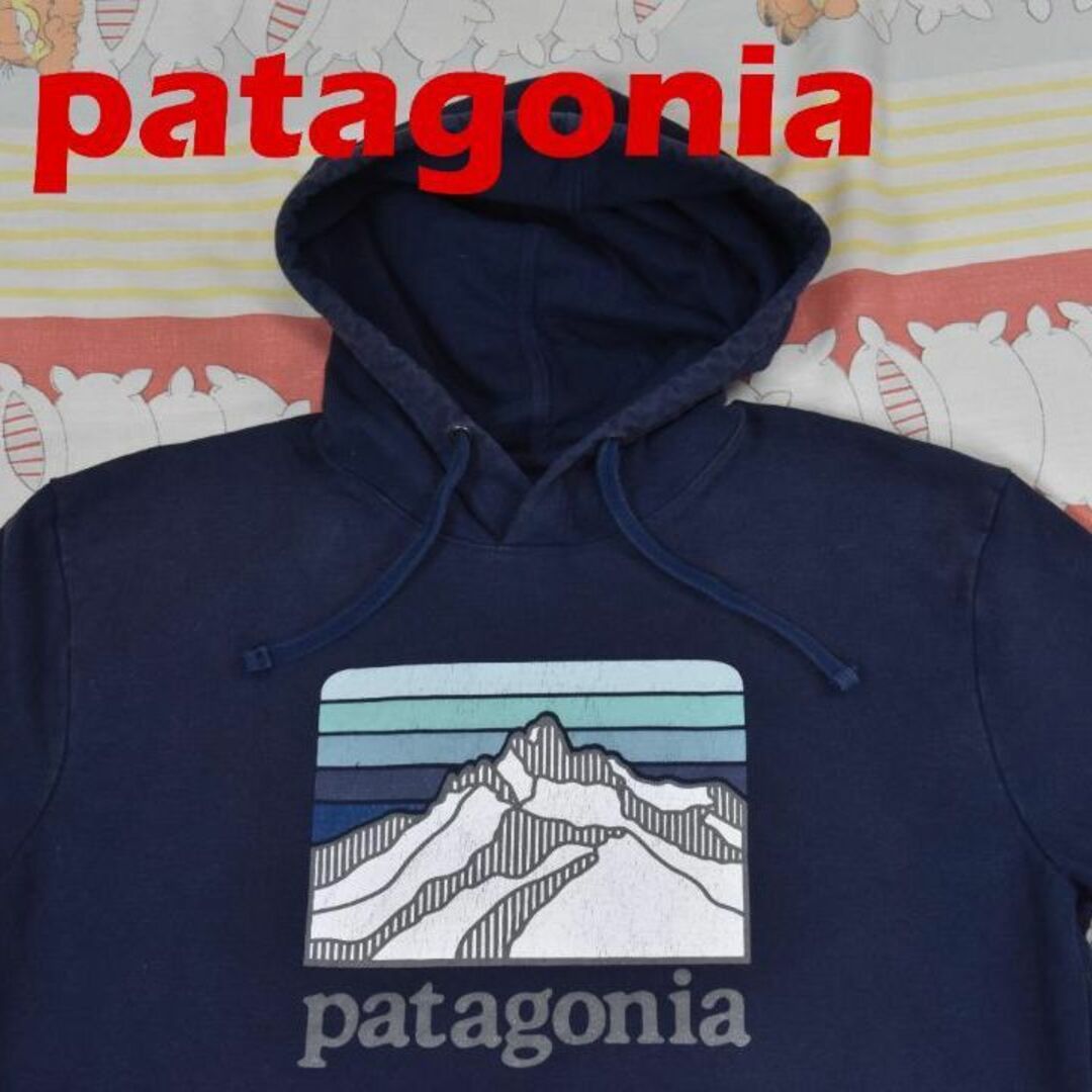 patagonia(パタゴニア)のパタゴニア パーカ 紺 13642c patagonia 00 80 90 70 メンズのトップス(パーカー)の商品写真